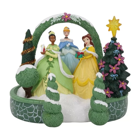 NEW Disney Princesses Topiary Village Accessory Table Decor St. Nicholas Square - Picture 2 of 6